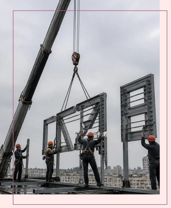 Крышные вывески в Каменске-Шахтинском по цене от 257525 р. | Аванза-Ксш