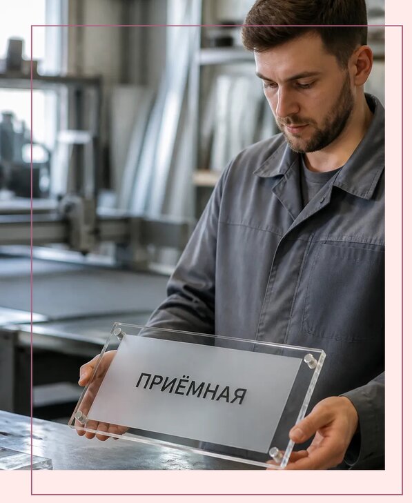 Таблички из оргстекла на заказ в Каменске-Шахтинском от 4017 р. | Аванза-Ксш